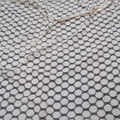 Small flower cotton net fabric