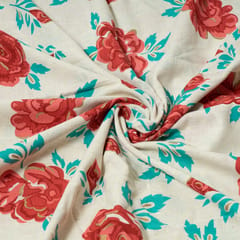 Multi Color Cotton Flex Printed Fabric
