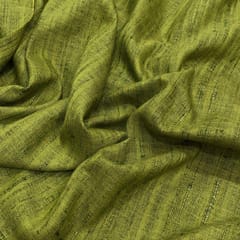 Mehandi Green Colour Mahi Silk fabric
