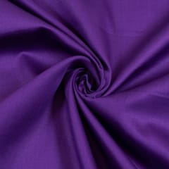 Purple Color Zara Cotton Silk fabric