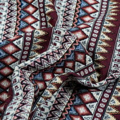 BROWN STRIPES  JACQUARD fabric