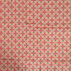Multi Color Cotton Jacquard Fabric