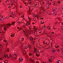 Rani Color Georgette Embroidery (80Cm Piece)