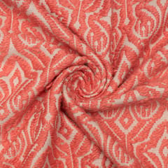 Gajree Color Cotton Acrylic Fabric