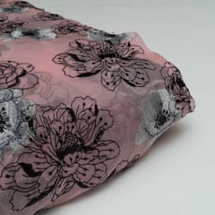 Pure Organza Embroidered Fabric