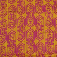 Multi Color Viscose Cotton Dobby Digital Printed Fabric