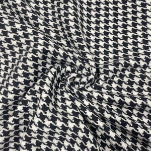White Color Woolen Plain Fabric