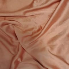 Peach Color Poly Satin Fabric (N291)