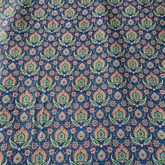 Multi Color Semi Pashmina Printed Fabric