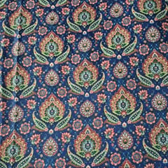 Multi Color Semi Pashmina Printed Fabric
