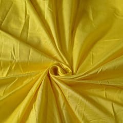 Yellow Color Cotton Silk Fabric (N5)
