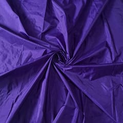 Purple Color Poly Silk Fabric