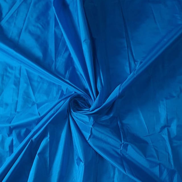 Royal Blue Color Poly Silk Fabric (N325)