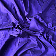 Indigo Color Cotton Silk Fabric
