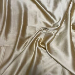 Light Gold Color Poly Satin Fabric (N135)