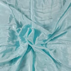 Sky Blue Color Crepe Fabric (N71LL)