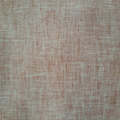 Rust Color Cotton Linen Fabric