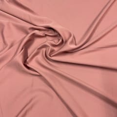 Dusty Rose Pink Color Banana Crepe Fabric