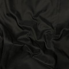 Black Color Pure Silk Fabric