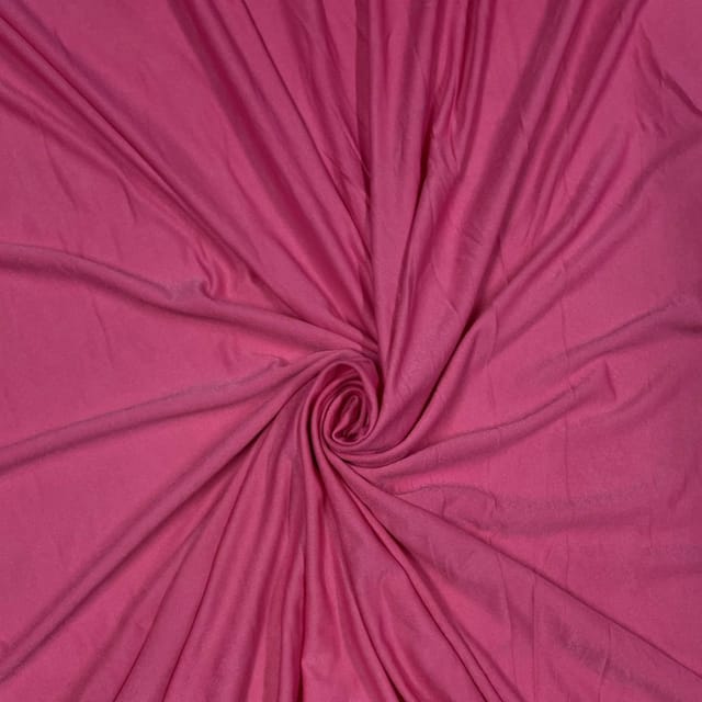 Pink Color Crepe Scuba Fabric (N21)
