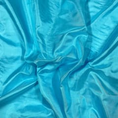 Sky Blue Color Pure Silk Fabric