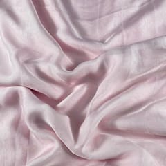 Baby Pink Color Flat Chiffon Fabric (N215LL)