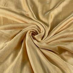 Light Gold Color Flat Chiffon Fabric (N57)