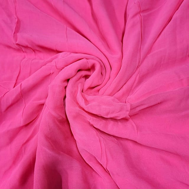 Baby Pink Color Georgette Fabric (N21)