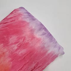 Multi Color Georgette Crepe Printed Fabric
