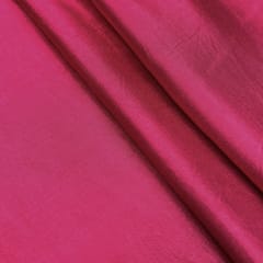 Hot Pink Plain Mashru Silk Fabric