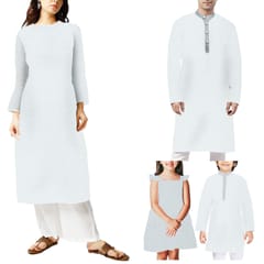 White Color Imported Linen Fabric