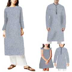 Light Grey Color Imported Linen Fabric