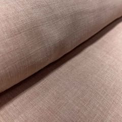 Light Peach Color Imported Linen Fabric