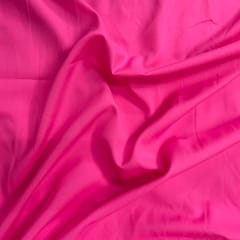 Hot Pink Color Dyed Poly Crepe Fabric (N20)