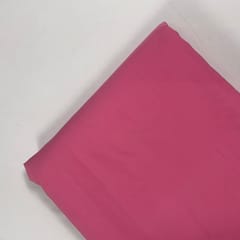 Onion Pink Color Dyed Poly Crepe Fabric (N193)