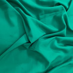 Rama Green Color Dyed Poly Crepe Fabric (N13)