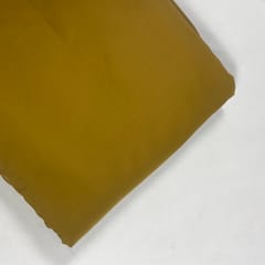 Olive Brown Color Dyed Poly Crepe Fabric ( N204)