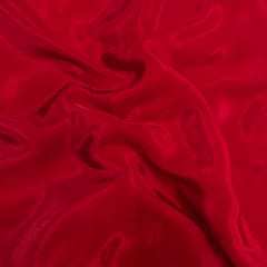 Red Copy Crepe Fabric (N242)