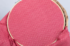 Pink Glazed Cotton Fabric