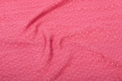 Pink Glazed Cotton Fabric