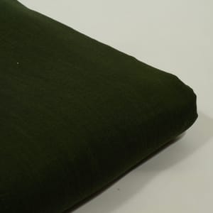 Mehendi Green Color Rayon Slub Fabric