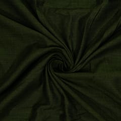 Mehendi Green Color Rayon Slub Fabric