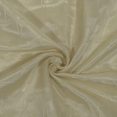 Dyeable Tissue Upada Silk Jacquard Fabric