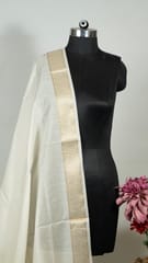 Dyeable Chanderi Dupatta