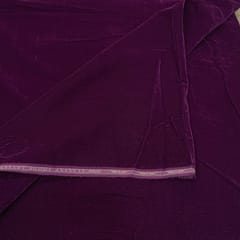 Purple Color Micro Velvet fabric