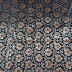 Black Color Brocade Fabric