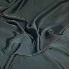 Black Color Crepe Satin Fabric