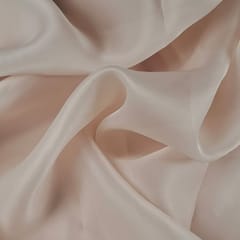 Light Peach  Color Organza Fabric