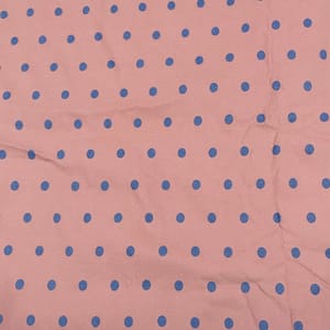 Peach Color Cotton Lycra Fabric