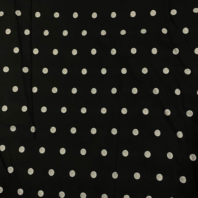 Black Color Cotton Lycra Fabric